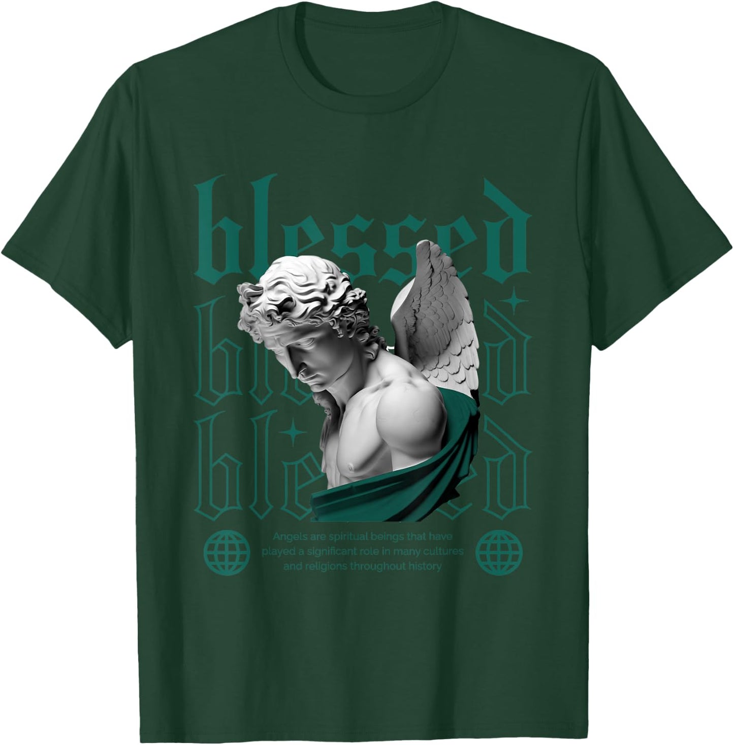Blessed Oxidized Green 4s Matching Women T-Shirt - T-Shirt | Forest