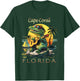Cape Coral Florida Vacation Cute Alligator Sunset Souvenir T-Shirt - T-Shirt | Forest