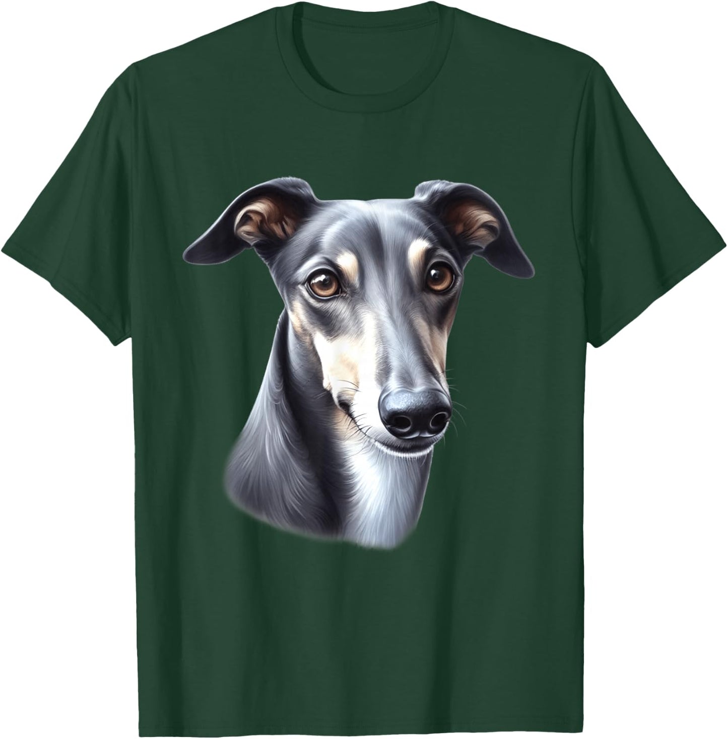 Greyhound Dog T-Shirt - T-Shirt | Forest