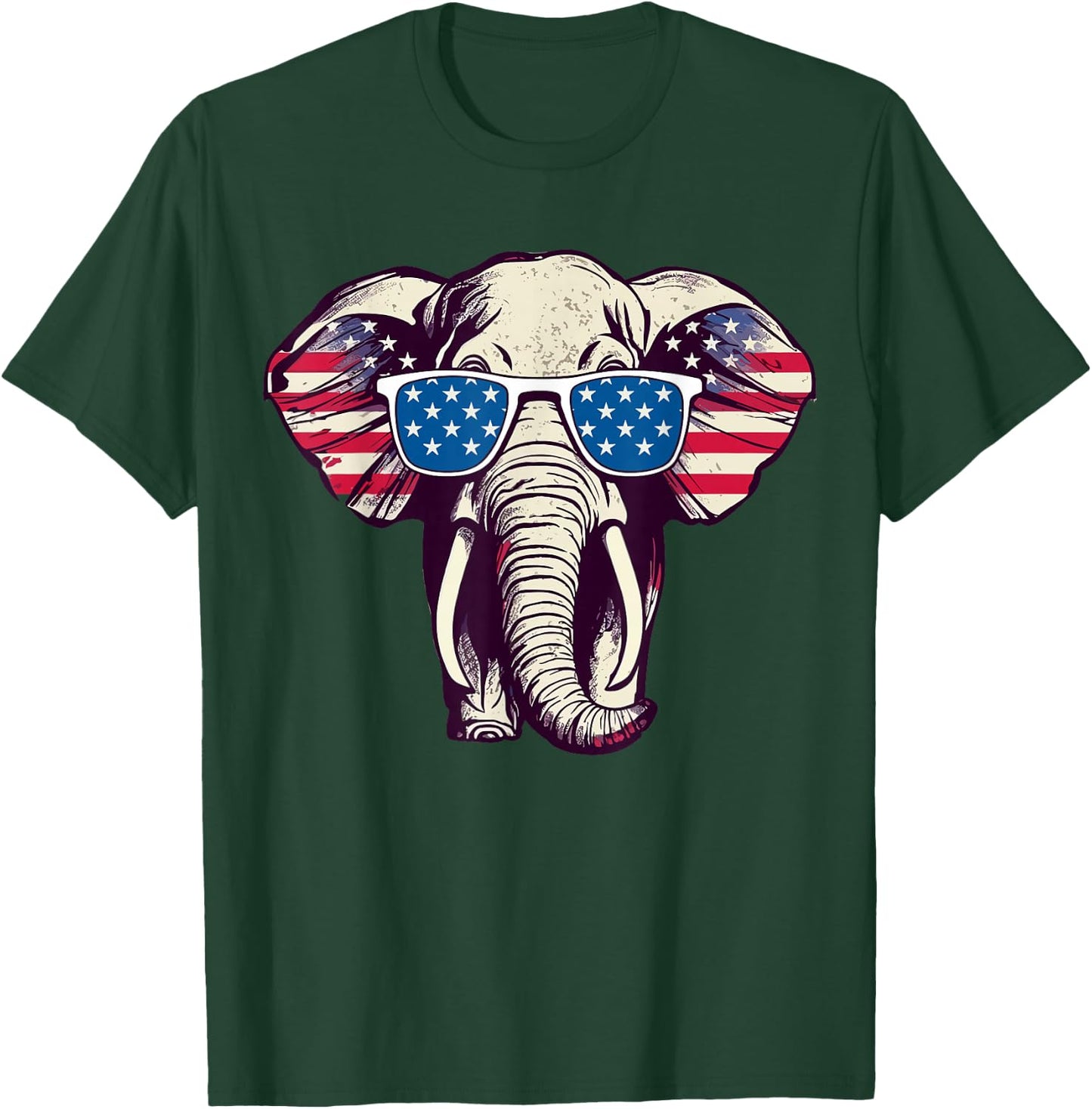 Cool Elephant Republican Cool Elephant Gifts Elephants T-Shirt - T-Shirt | Forest