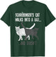 Schrodingers Cat Walks Into A Bar And Doesnt Physics T-Shirt - T-Shirt | Forest