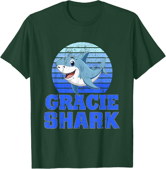 Gracie Shark Family Reunion Squad T-Shirt - T-Shirt | Forest