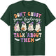 Dont Ghost Your Feeling Halloween School Counselor Halloween T-Shirt - T-Shirt | Forest