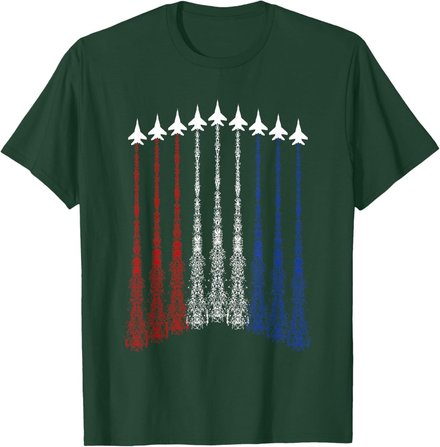 Jets 4th of July USA Patriotic Boys Graphic T-Shirt - T-Shirt | Forest