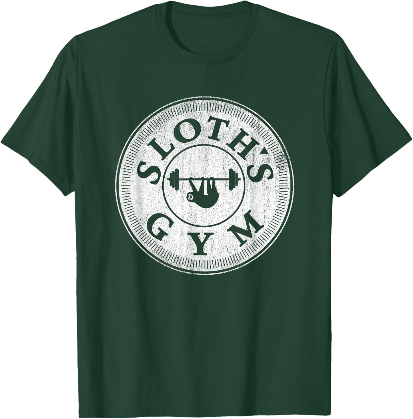 Awesome Vintage Sloths Gym Parody & T-Shirt - T-Shirt | Forest