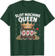 Slot Machine Queen Funny Casino Slot Machine Crown Women T-Shirt - T-Shirt | Forest