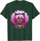 Anime and Music Black Girl Anime Merch Afro African American T-Shirt - T-Shirt | Forest