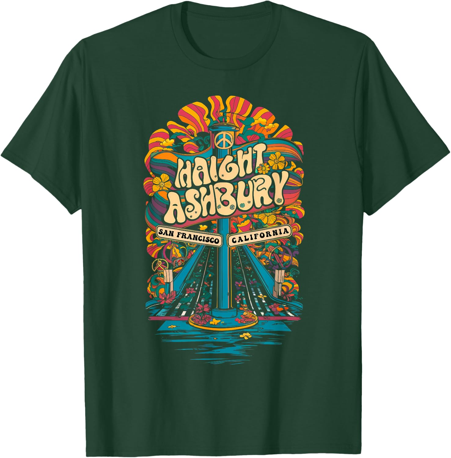 Haight-Ashbury Summer of Love T-Shirt - T-Shirt | Forest