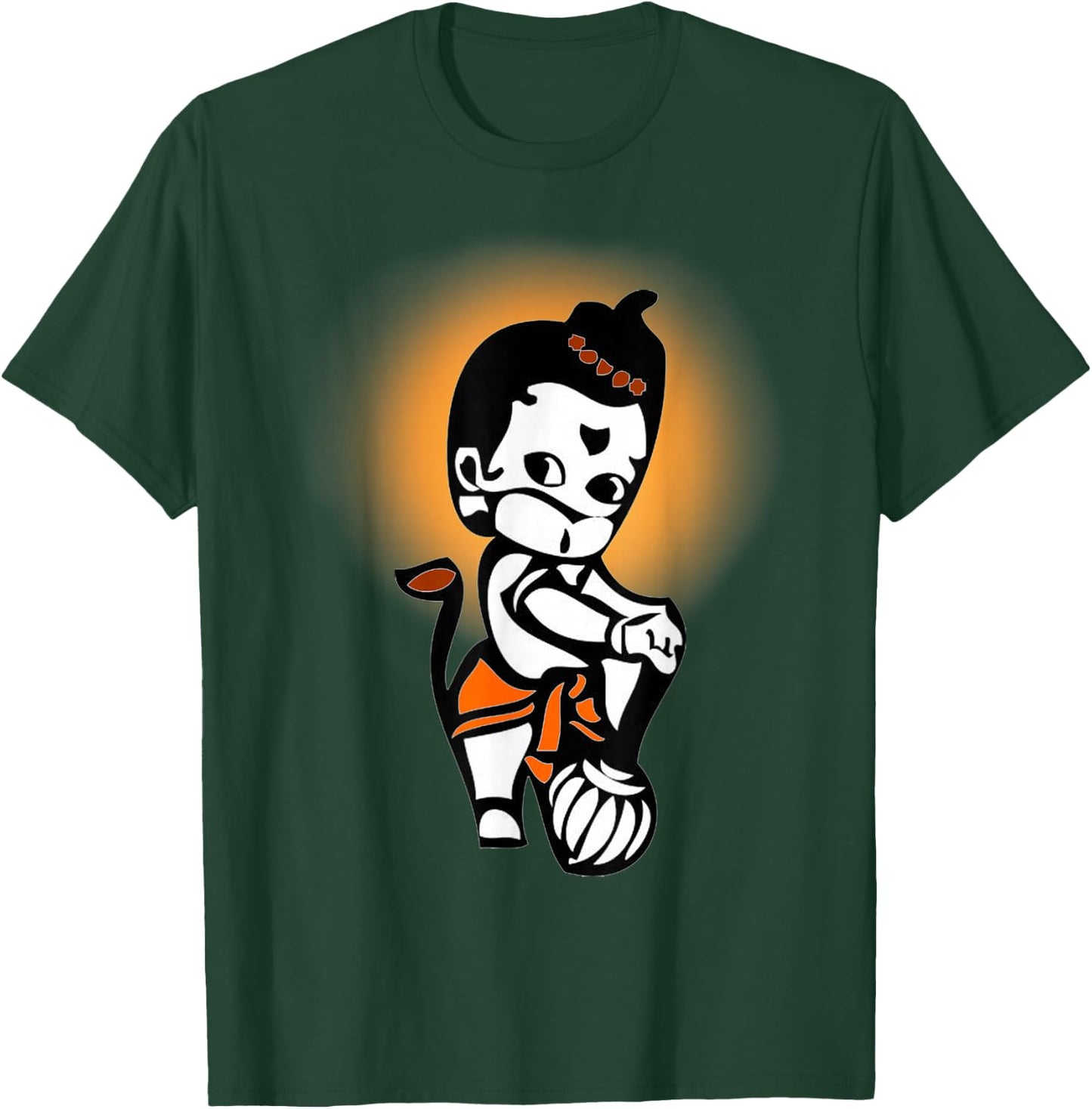 Cute Baby Lord Hanuman T-Shirt - T-Shirt | Forest