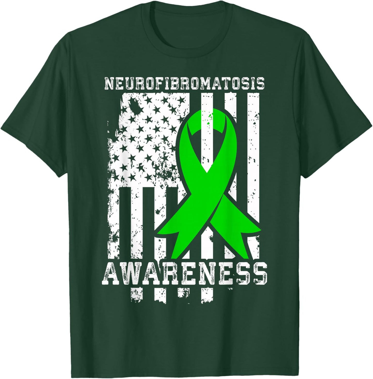 NF1 Awareness Neurofibromatosis T Shirt T-Shirt - T-Shirt | Forest
