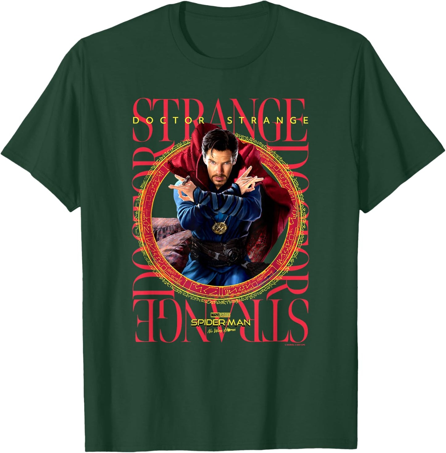 Marvel Spider-Man No Way Home Doctor Strange Box Up T-Shirt - T-Shirt | Forest