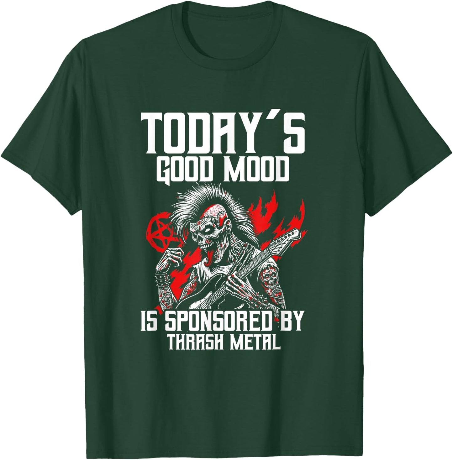 Thrash Metal Music Genre Metal Fan Festival Thrash Metal T-Shirt - T-Shirt | Forest