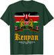 Kenyan Flag Outfit Idea For Kids & Kenya Flag Themed T-Shirt - T-Shirt | Forest