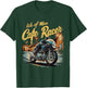 Isle of Man Motorcycle Cafe Racer Retro Vintage TT Races T-Shirt - T-Shirt | Forest