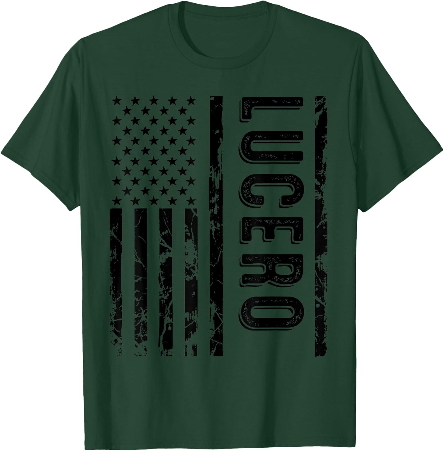 Lucero Last Name Funny Surname Team Lucero Family Reunion T-Shirt - T-Shirt | Forest