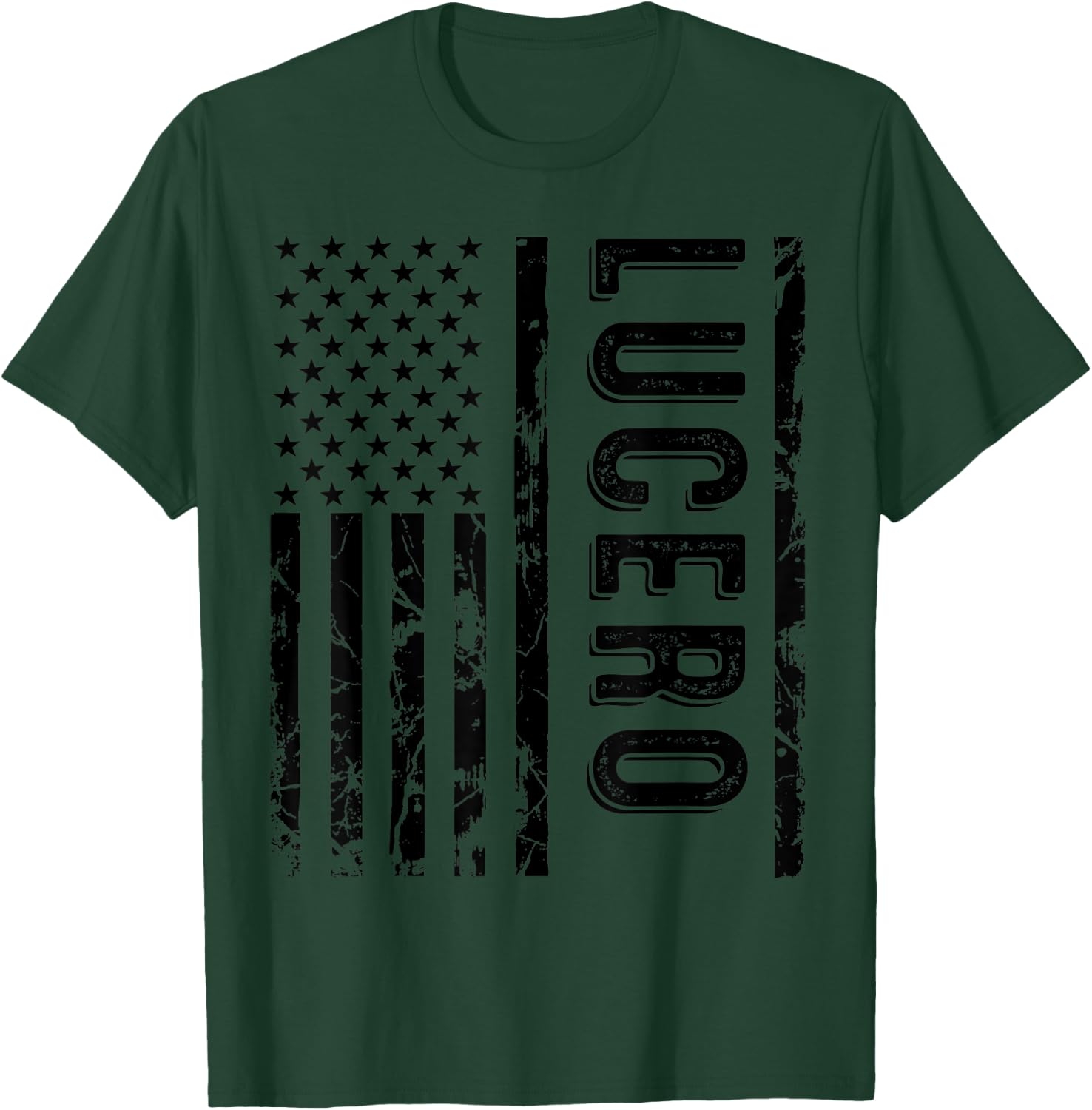 Lucero Last Name Funny Surname Team Lucero Family Reunion T-Shirt - T-Shirt | Forest