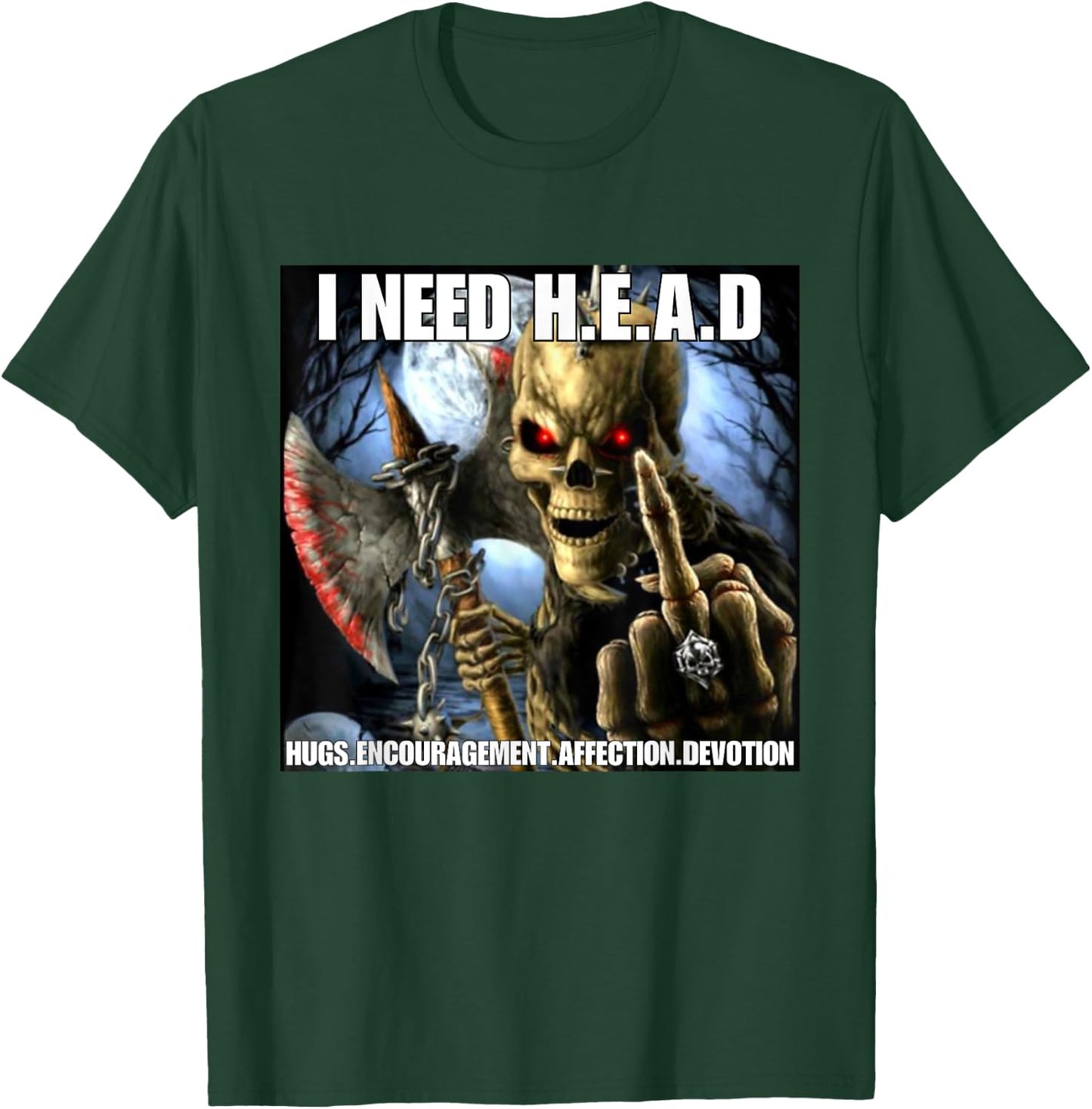 I Need Hugs Funny Cringe Hard Skeleton Meme T-Shirt - T-Shirt | Forest