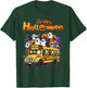 Teacher Halloween School Bus Driver Cute Ghost Witch Party T-Shirt - T-Shirt | Forest