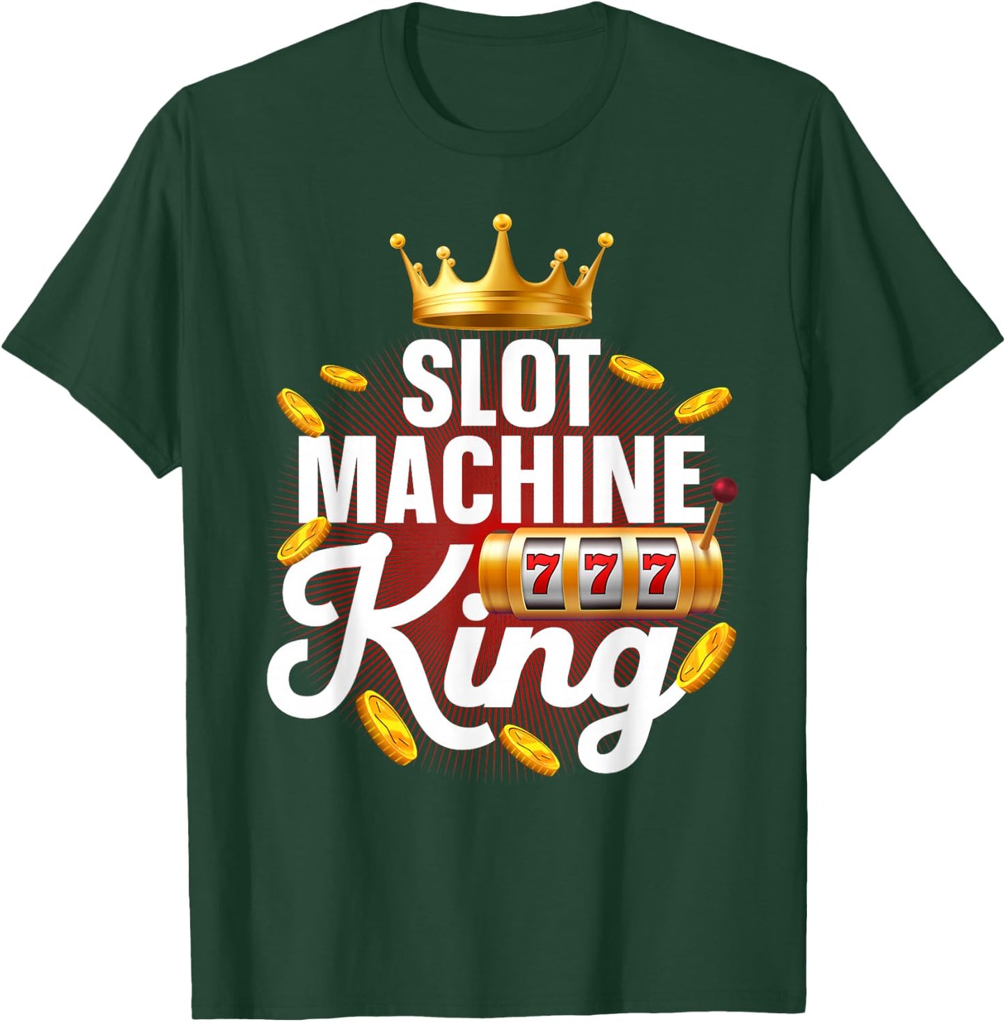 Best Slot Machine King Art Boys Casino Slot Machine T-Shirt - T-Shirt | Forest