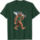 Bigfoot Fisherman Shirt - Funny Sasquatch With Shark T-Shirt - T-Shirt | Forest