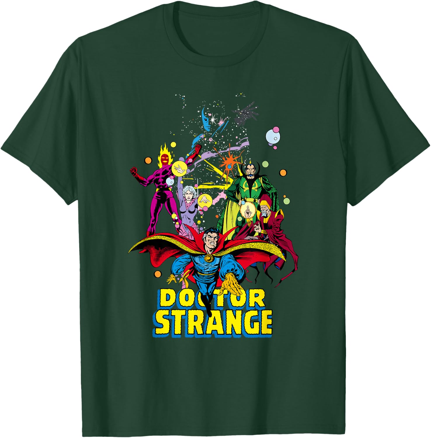Marvel Comics Retro Doctor Strange Vintage Sorcerer T-Shirt - T-Shirt | Forest