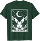Tarot Card Vintage Crescent Moon Rabbit Animal Lovers T-Shirt - T-Shirt | Forest