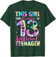 This Girl is Now 13th Birthday 13 Year Old Official Teenager T-Shirt - T-Shirt | Forest