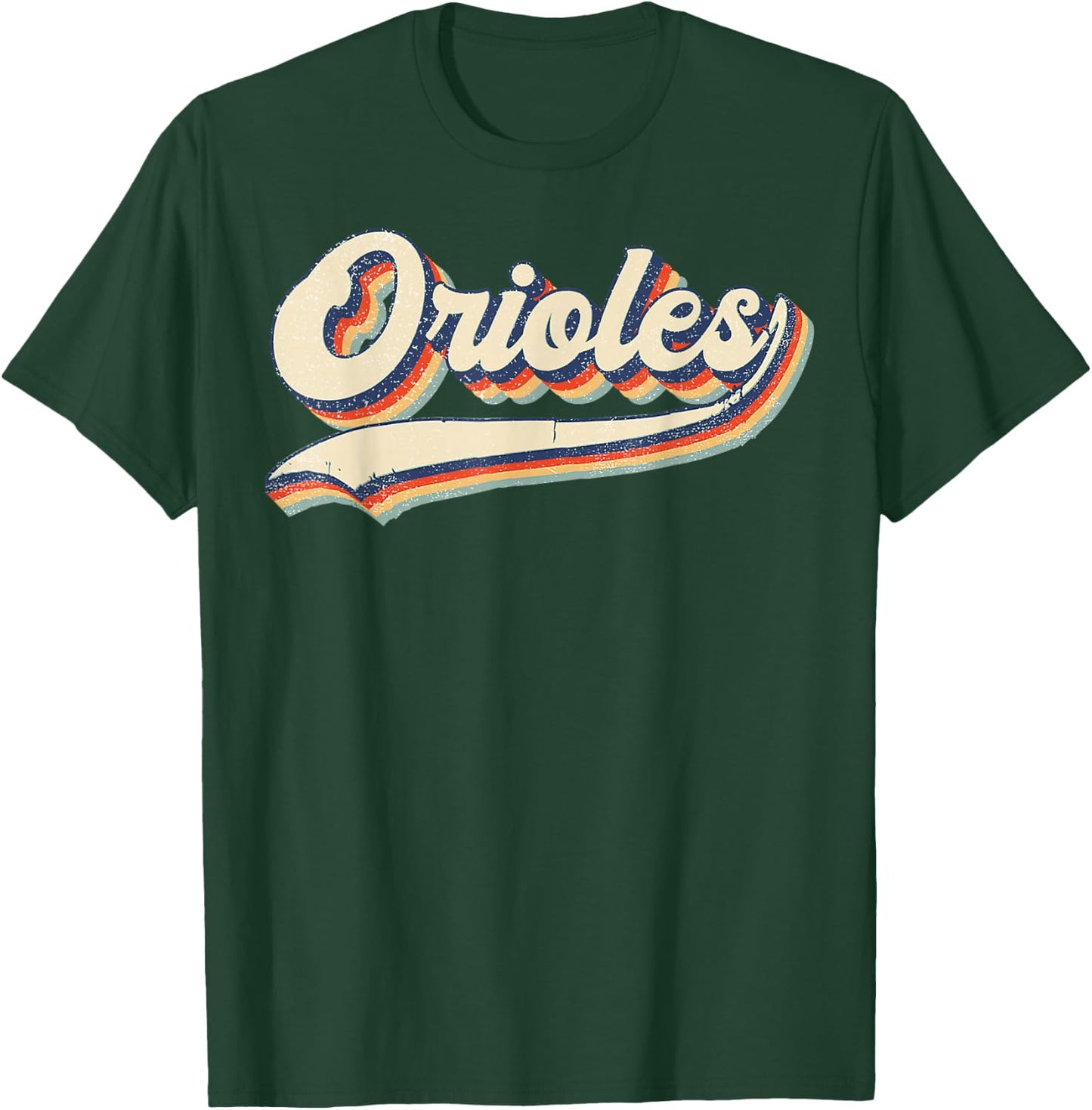 Orioles Sports Name Vintage Retro Gifts T-Shirt - T-Shirt | Forest