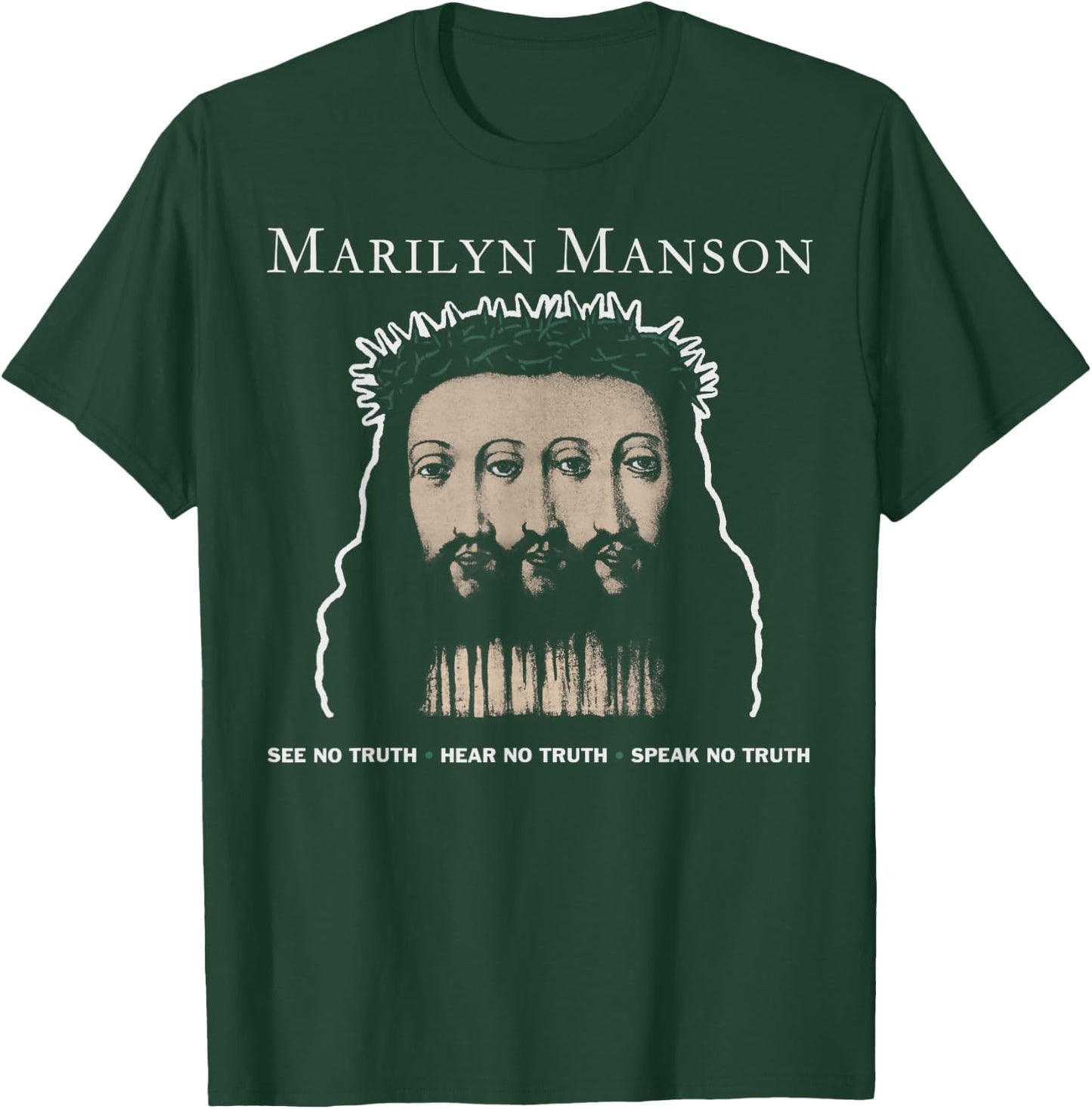 Marilyn Manson – Tripple Jesus T-Shirt - T-Shirt | Forest