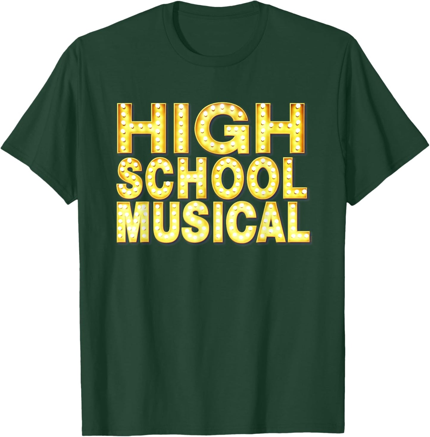Disney Channel Official High School Musical Movie Logo T-Shirt - T-Shirt | Forest