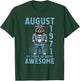 August 54th Birthday 54 Years Of Being Awesome Since 1971 T-Shirt - T-Shirt | Forest