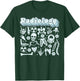 Retro Radiology X-ray Rad Tech Skeleton MRI Tech Graduation T-Shirt - T-Shirt | Forest