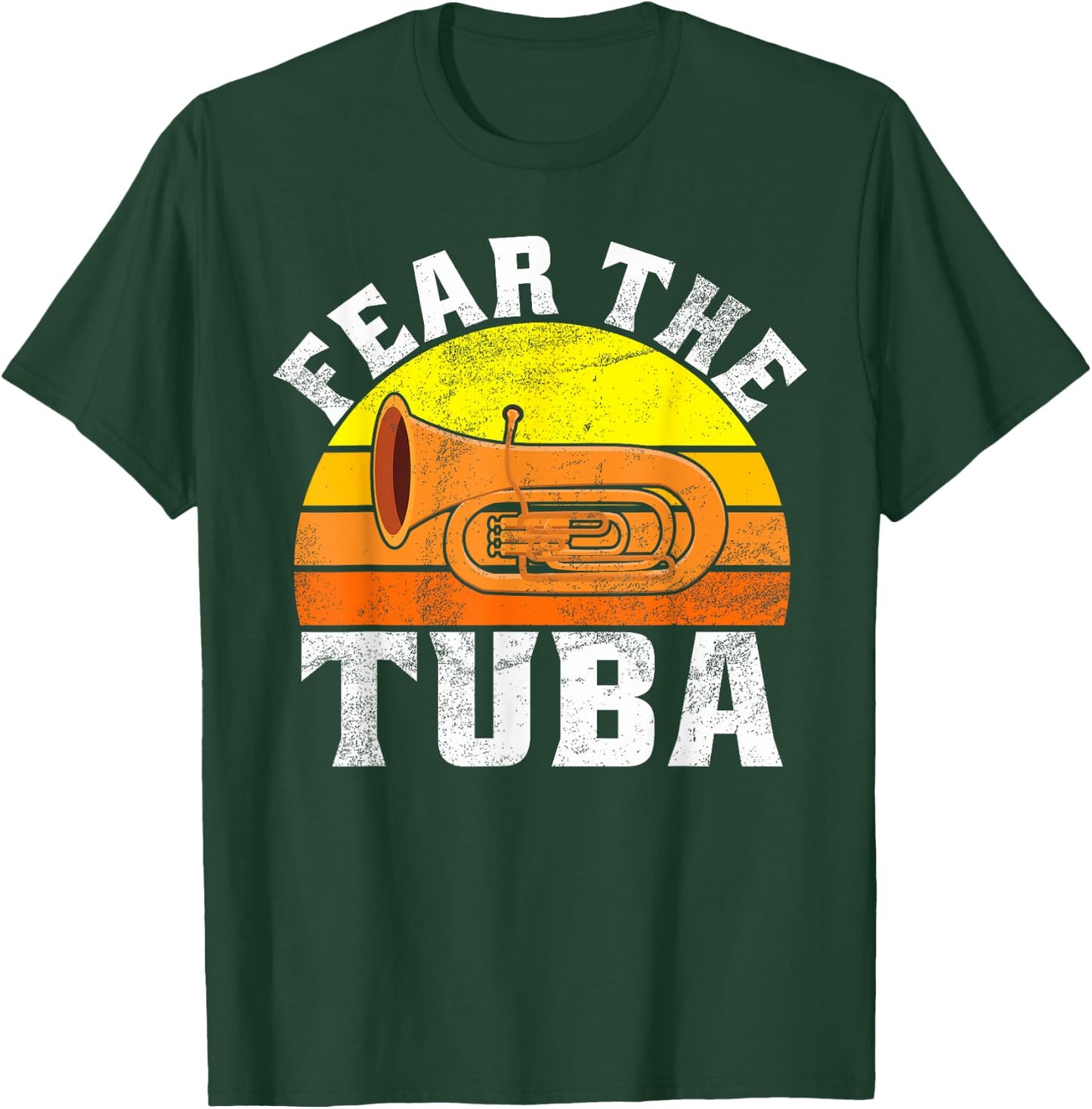 Fear the Tuba T-Shirt - T-Shirt | Forest
