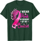 I Wear Pink In Memory Of My Cousin Breast Cancer Awareness T-Shirt - T-Shirt | Forest