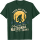Leave No Trace Bigfoot National Parks Adventure T-Shirt - T-Shirt | Forest