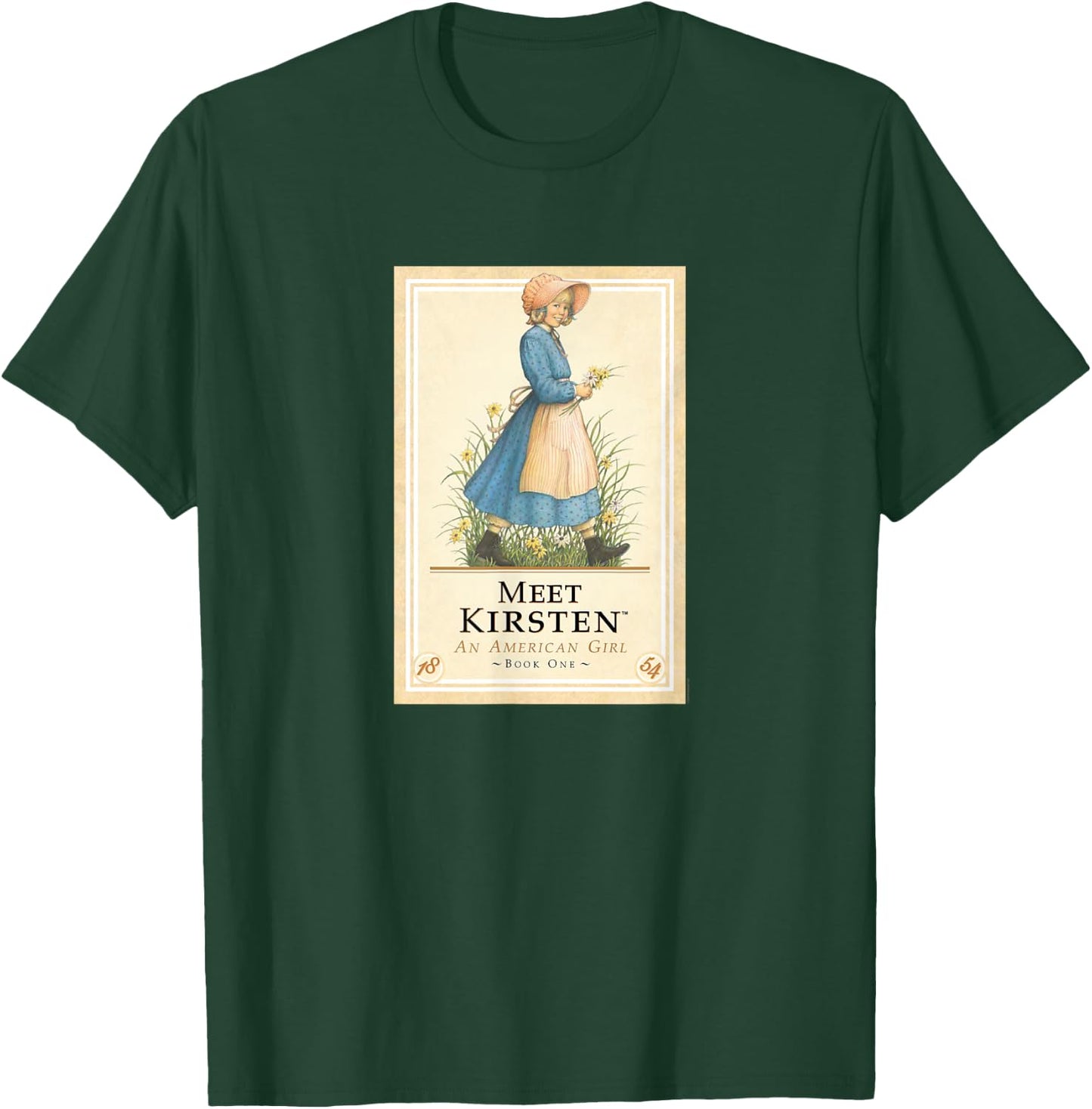 American Girl - Meet Kirsten Book Cover T-Shirt - T-Shirt | Forest