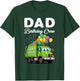 Dad Birthday Crew Boys Garbage Truck Bday Family Matching T-Shirt - T-Shirt | Forest