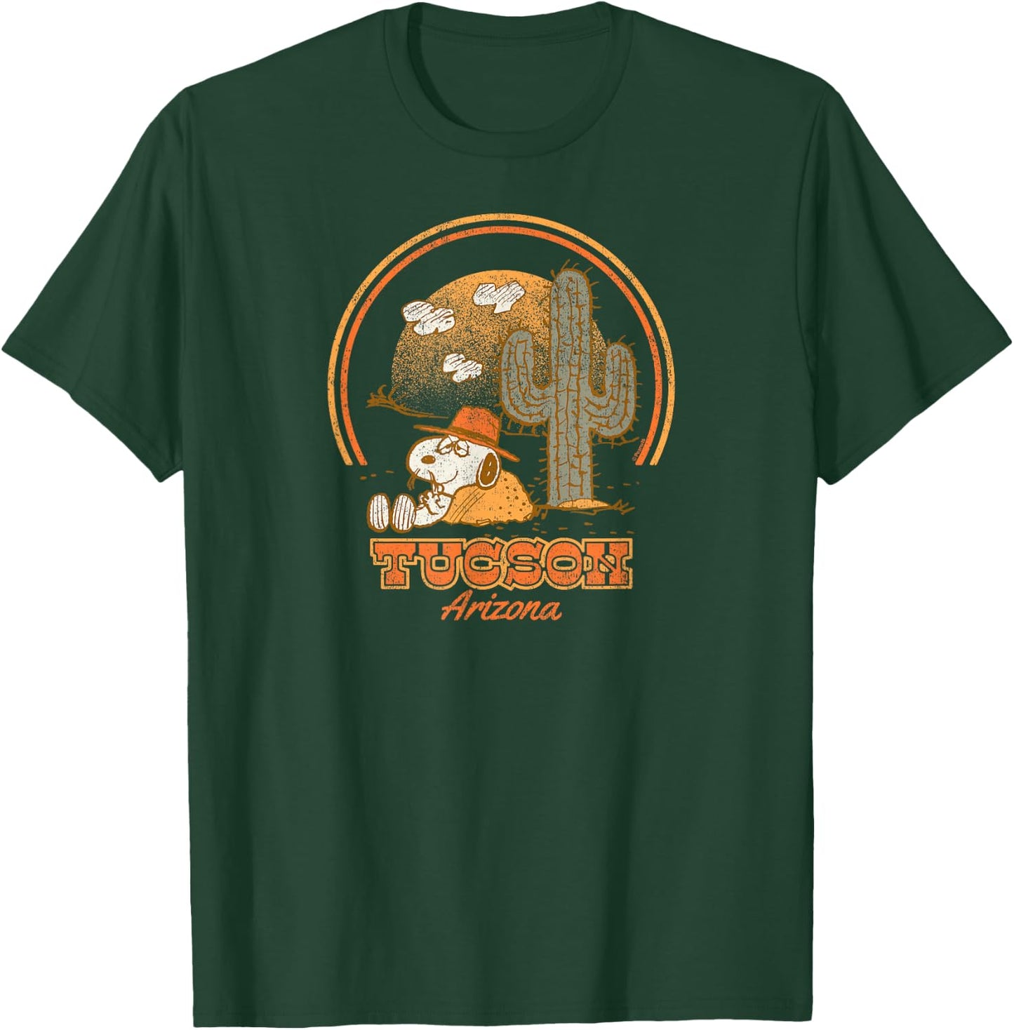 Peanuts - Spike Tucson Arizona Relaxing in Desert T-Shirt - T-Shirt | Forest