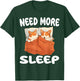 Cute Corgi Need More Sleep Pajamas Nightgown T-Shirt - T-Shirt | Forest
