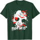 Friday The 13th Jason Blood Splatter Mask T-Shirt - T-Shirt | Forest