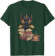 Funny Dragon Read Books Be Kind Stay Weird Book Lover T-Shirt - T-Shirt | Forest