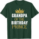 Grandpa Of The Birthday Prince Boys Bday Party Gift T-Shirt - T-Shirt | Forest