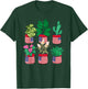 Plant Lover 4th Of July Women Florist Plants T-Shirt - T-Shirt | Forest