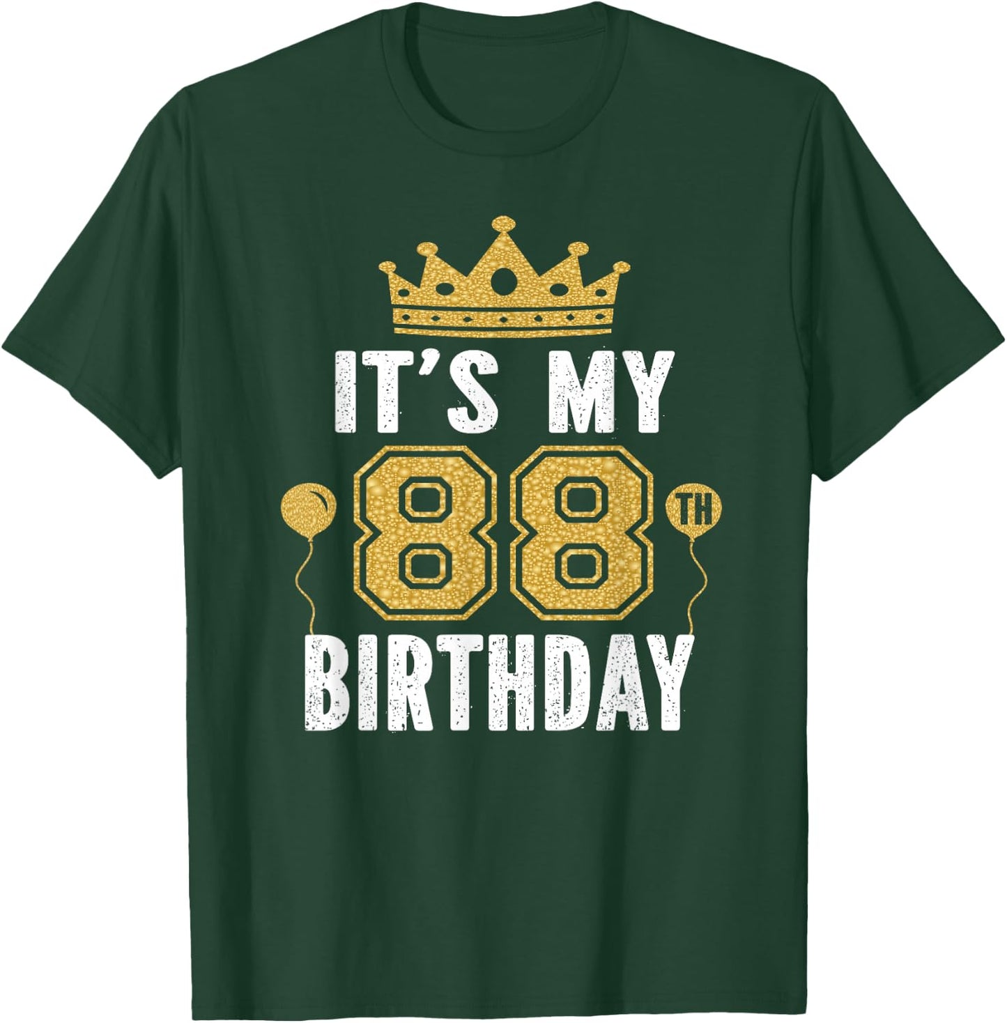 It's My 88th Birthday Gift 88 Years Old Man And Woman T-Shirt - T-Shirt | Forest