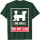 Monopoly Railroads I Own Them All You Owe $200 Logo T-Shirt - T-Shirt | Forest