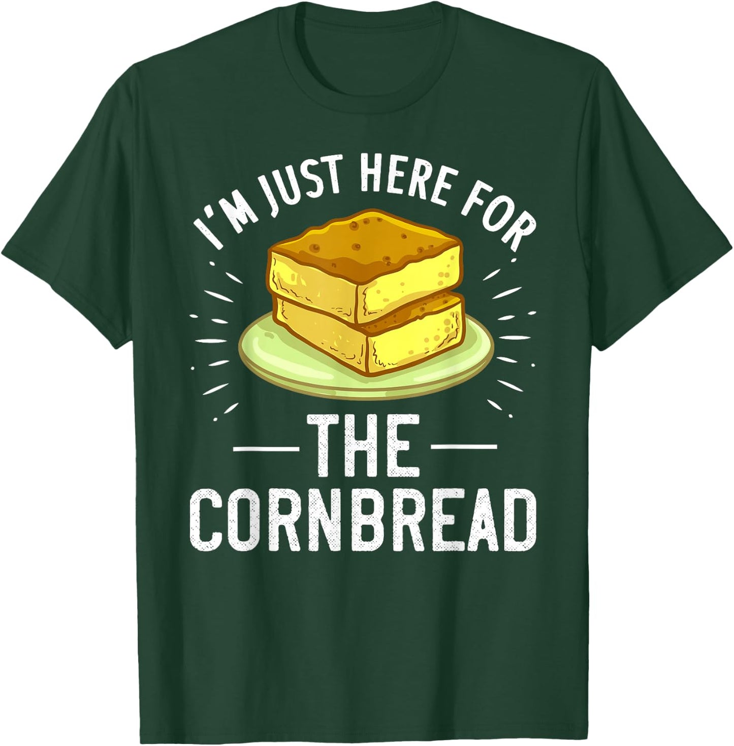 Cornbread Funny Gluten Free T-Shirt - T-Shirt | Forest