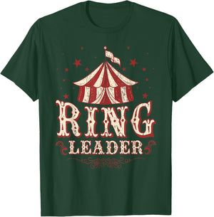 Ringleader Shirt - Vintage Circus Themed Birthday Party T-Shirt - T-Shirt | Forest