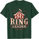 Ringleader Shirt - Vintage Circus Themed Birthday Party T-Shirt - T-Shirt | Forest