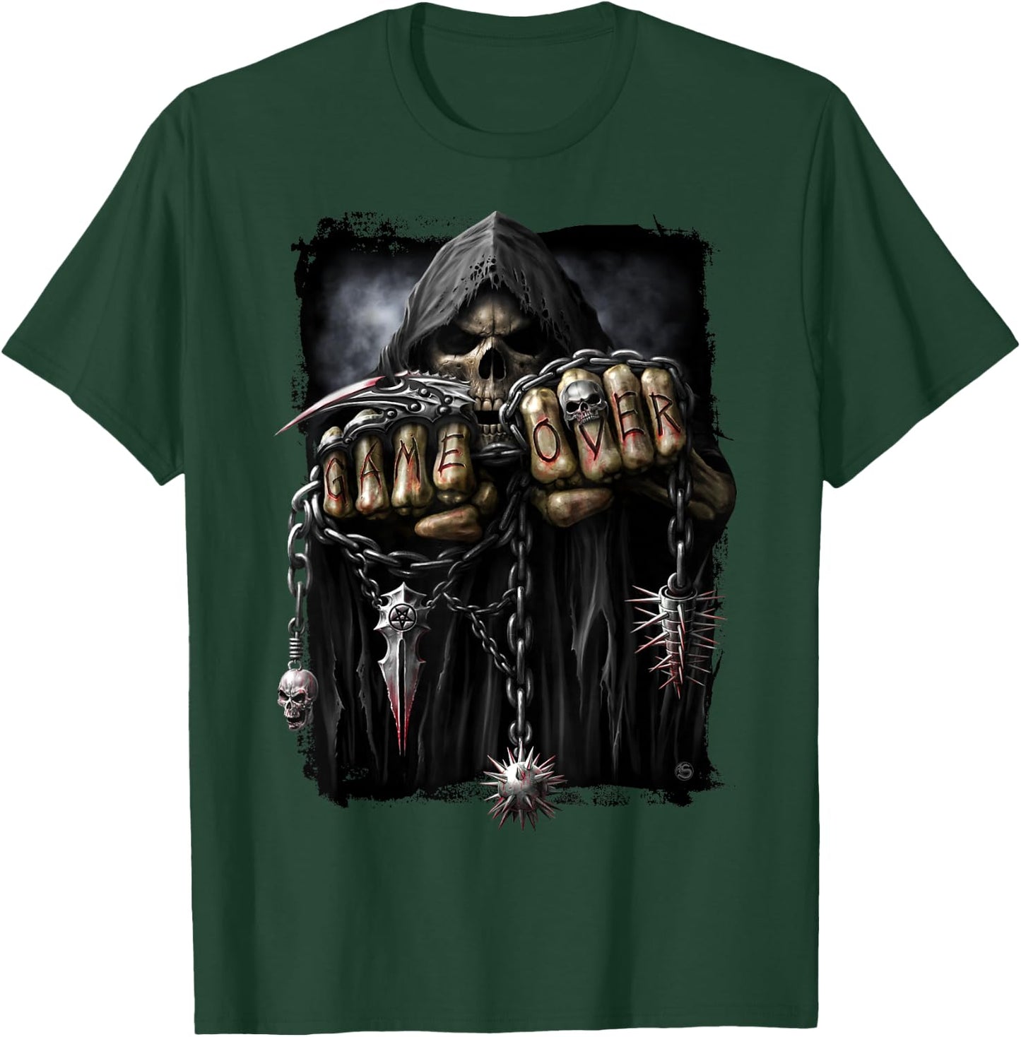 Spiral Original - Game Over - Gothic Reaper T-Shirt - T-Shirt | Forest