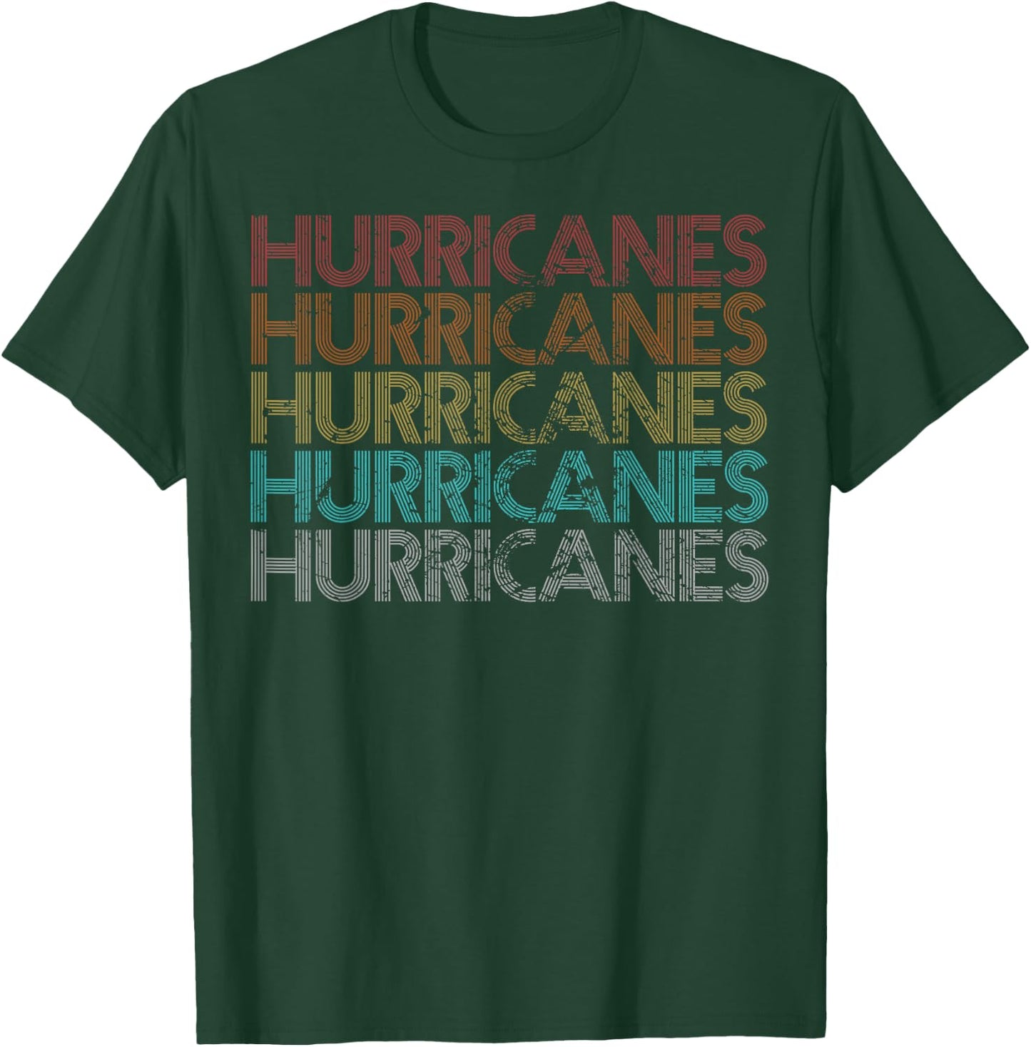 Retro Vintage Hurricanes T-Shirt - T-Shirt | Forest